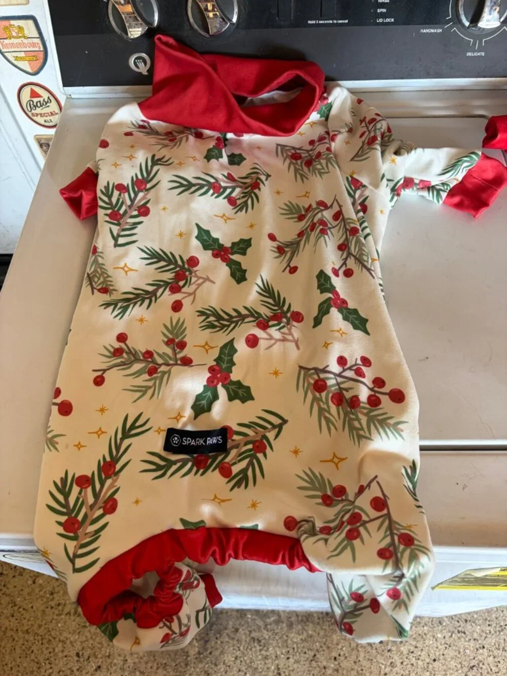 Two Spark Paws Doggie Christmas Hoodies